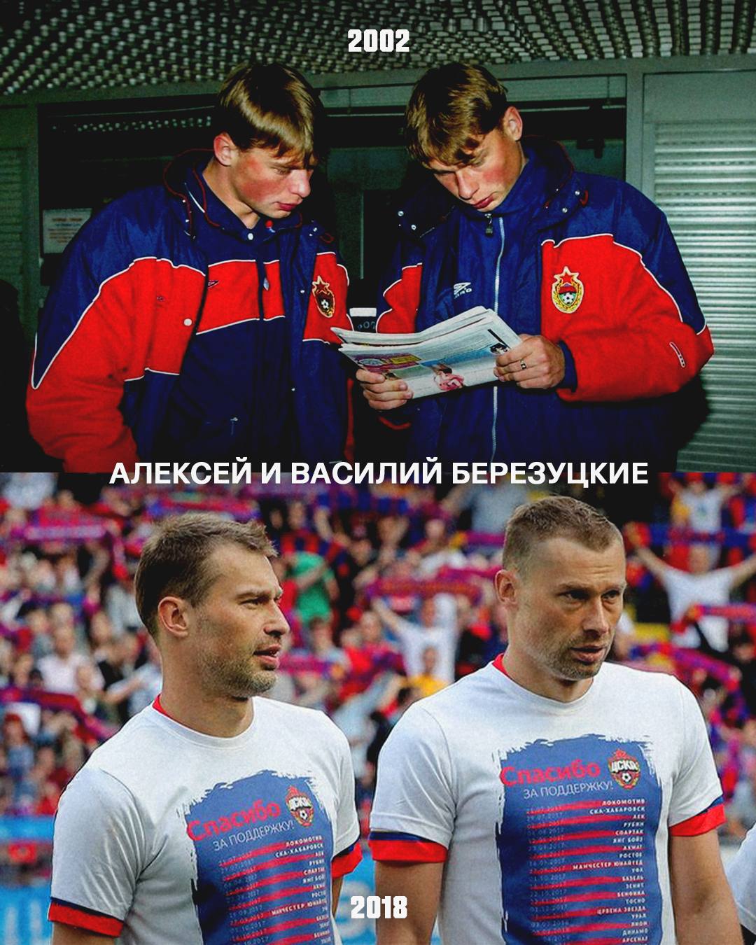 Братья Березуцкие ЦСКА